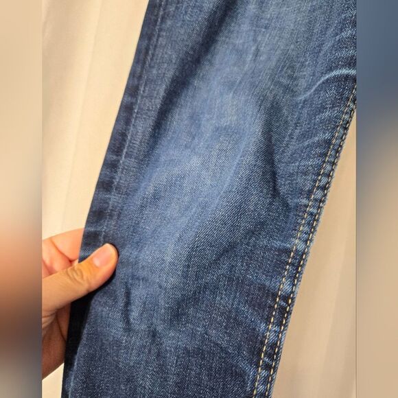 7 For All Mankind Gwenevere Skinny Jeans Dark Wash Sz 25 - Picture 7 of 15